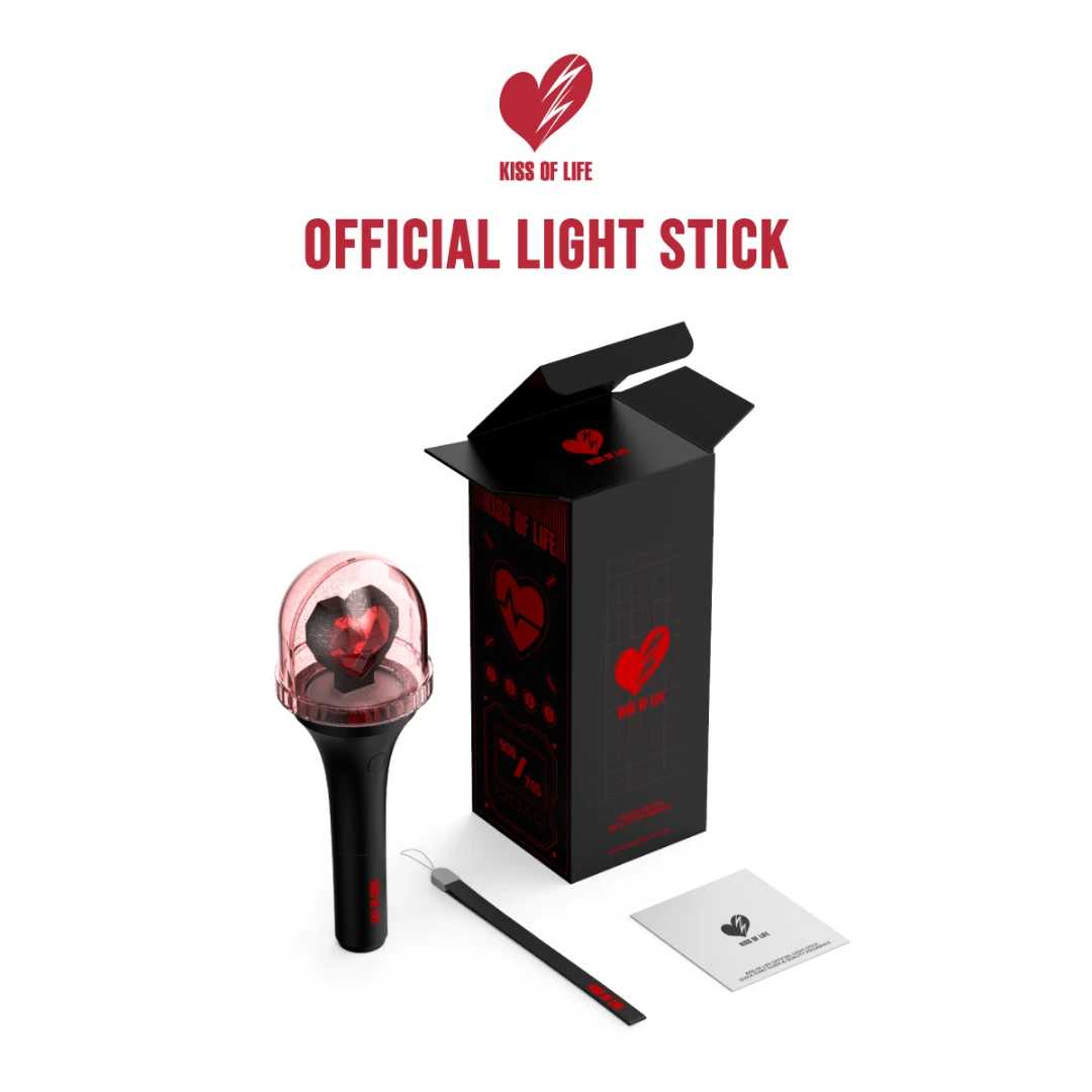 KISS OF LIFE Official Light Stick