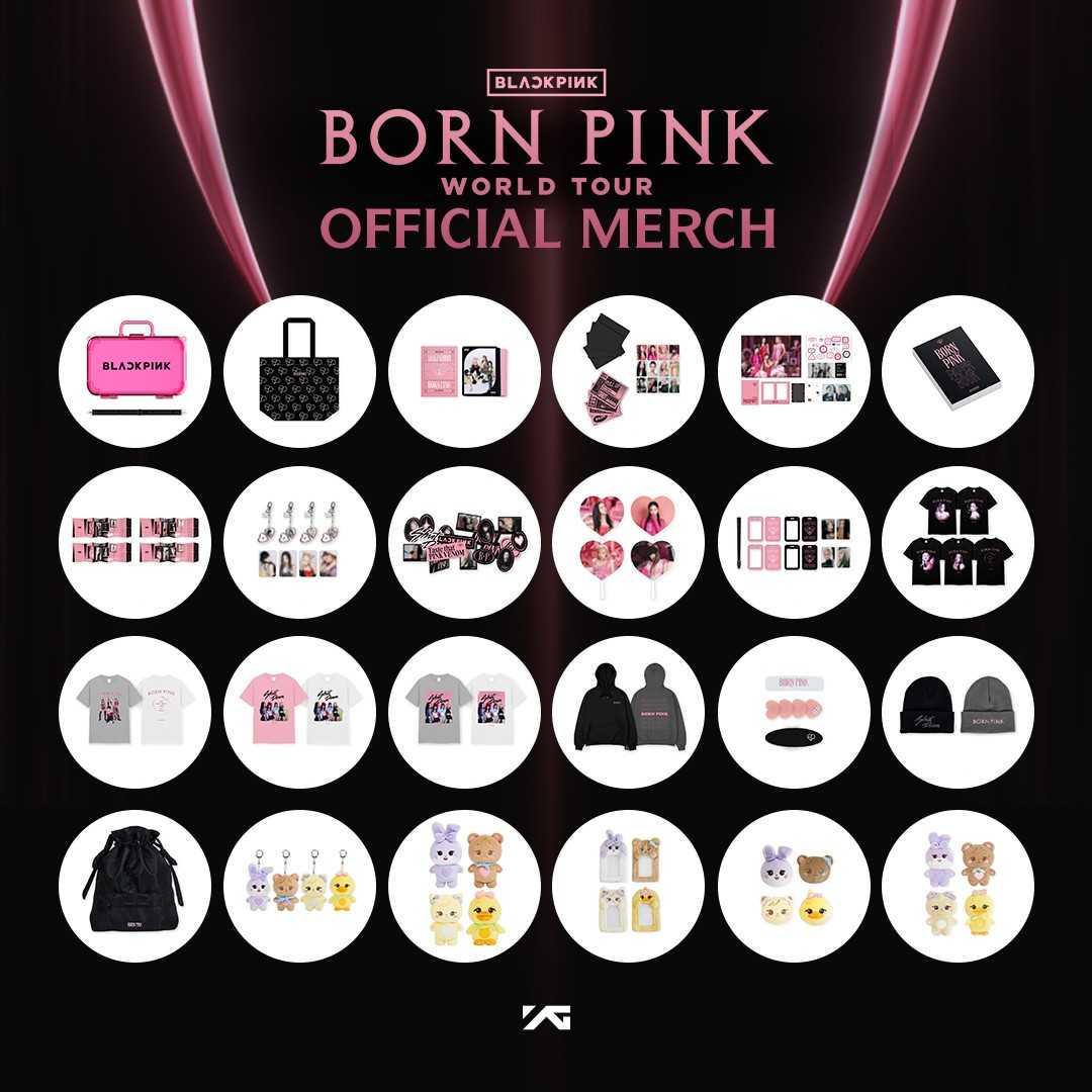 BLACKPINK Born Pink Tour Official Merch