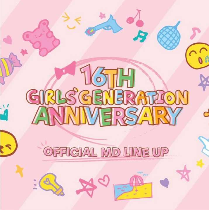 GIRLS' GENERATION 16th Anniversary Official MD