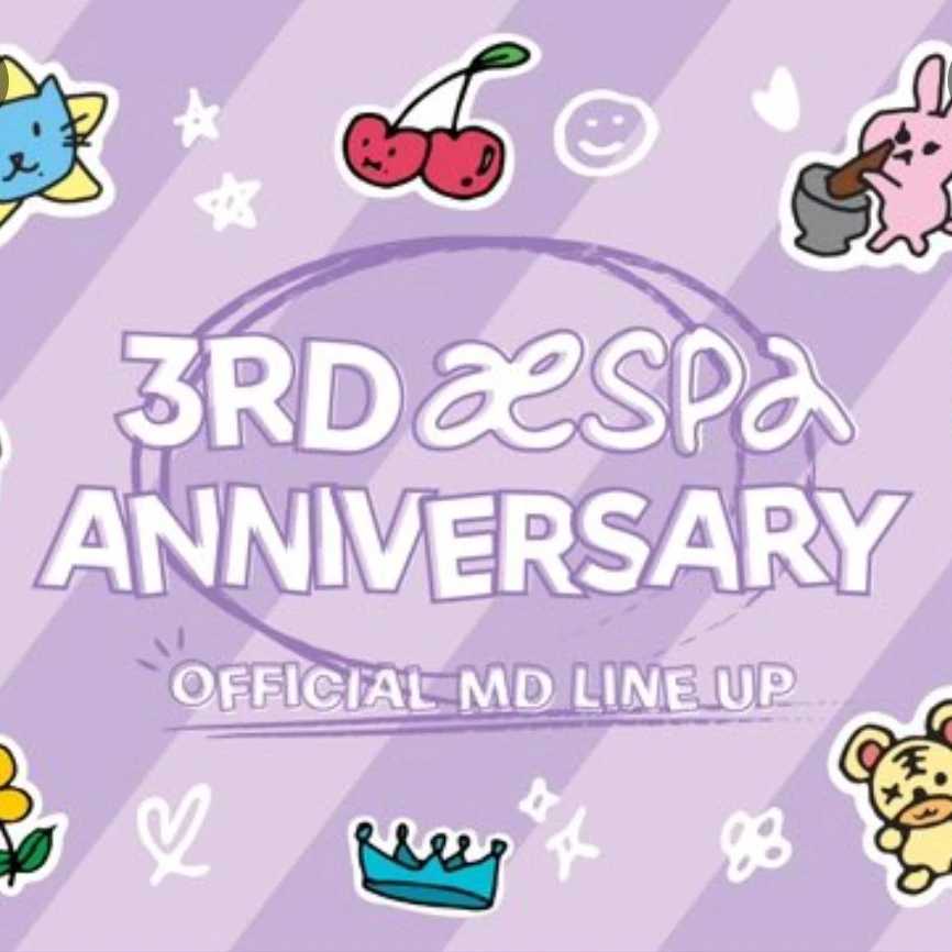 AESPA 3rd Anniversary Official MD